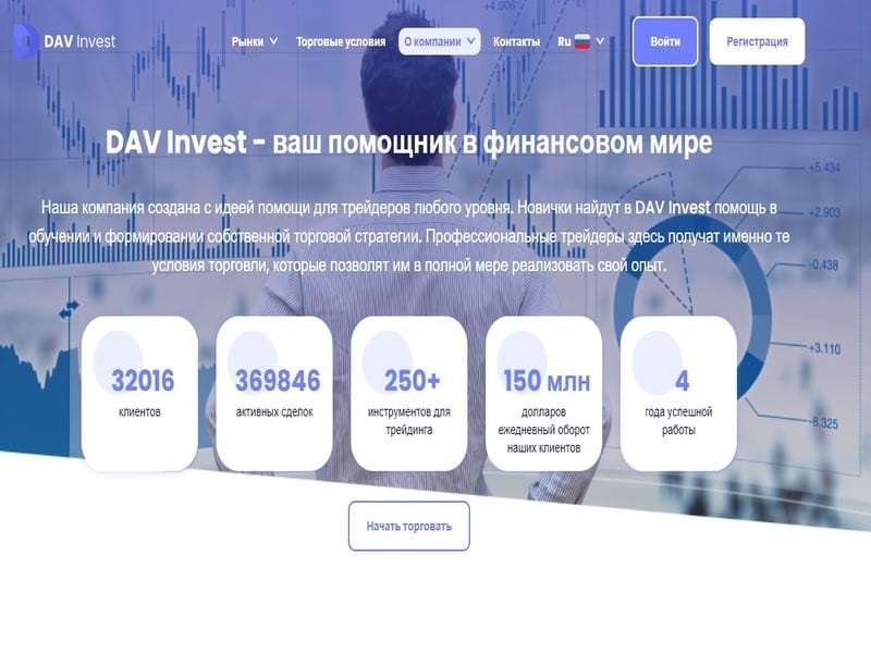 DAV Invest 1 скрин