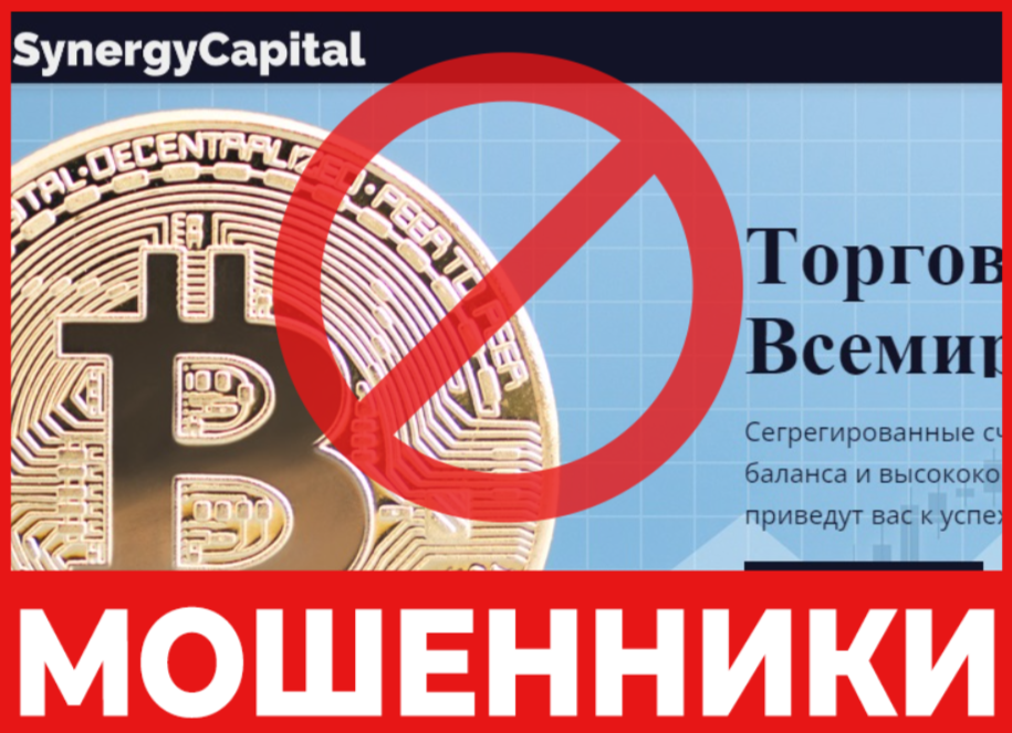 Synergy Capital лицевая сторона скрин