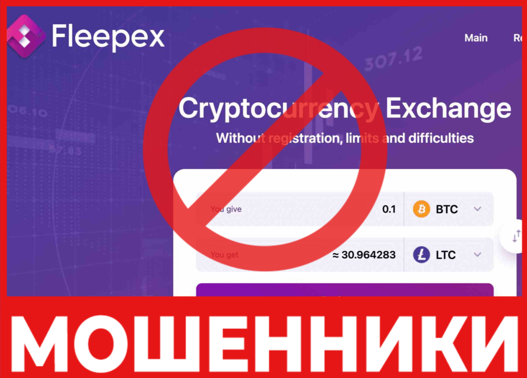 Fleepex лицевая сторона скрин