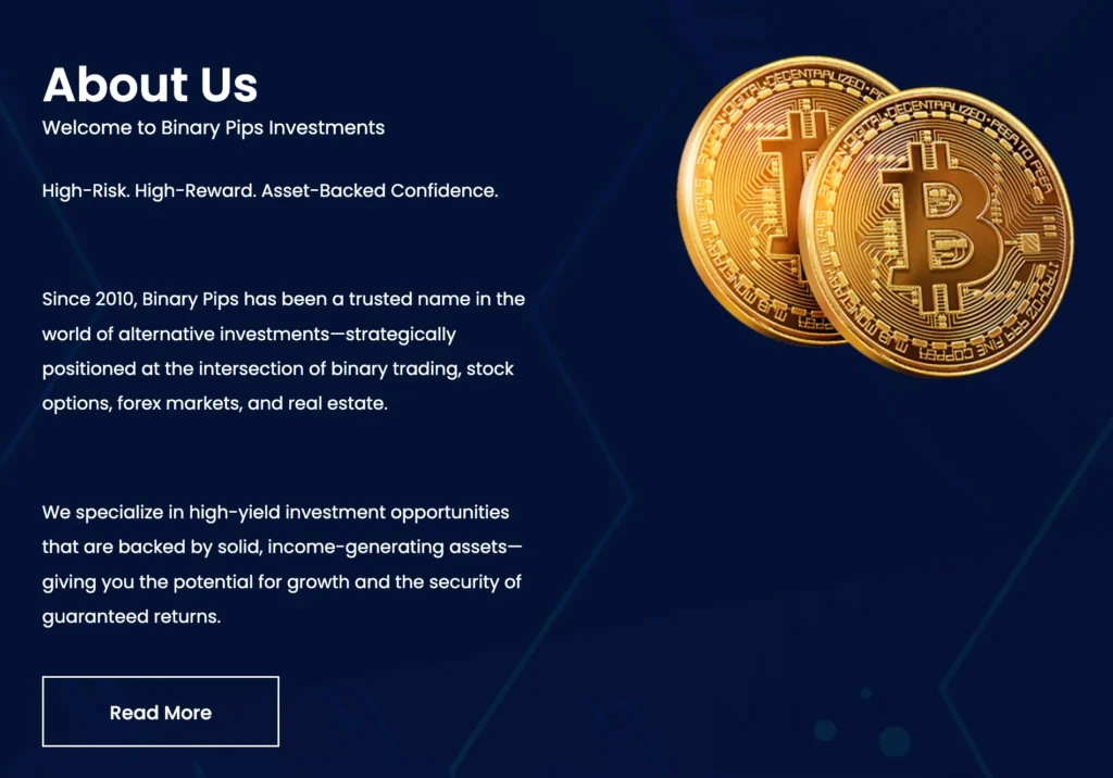 Binarypips 1 скрин