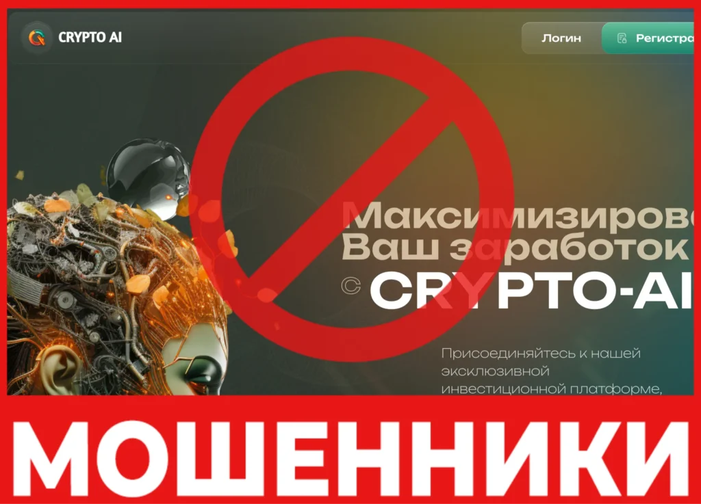 CRYPTO-AI лицевая сторона скрин