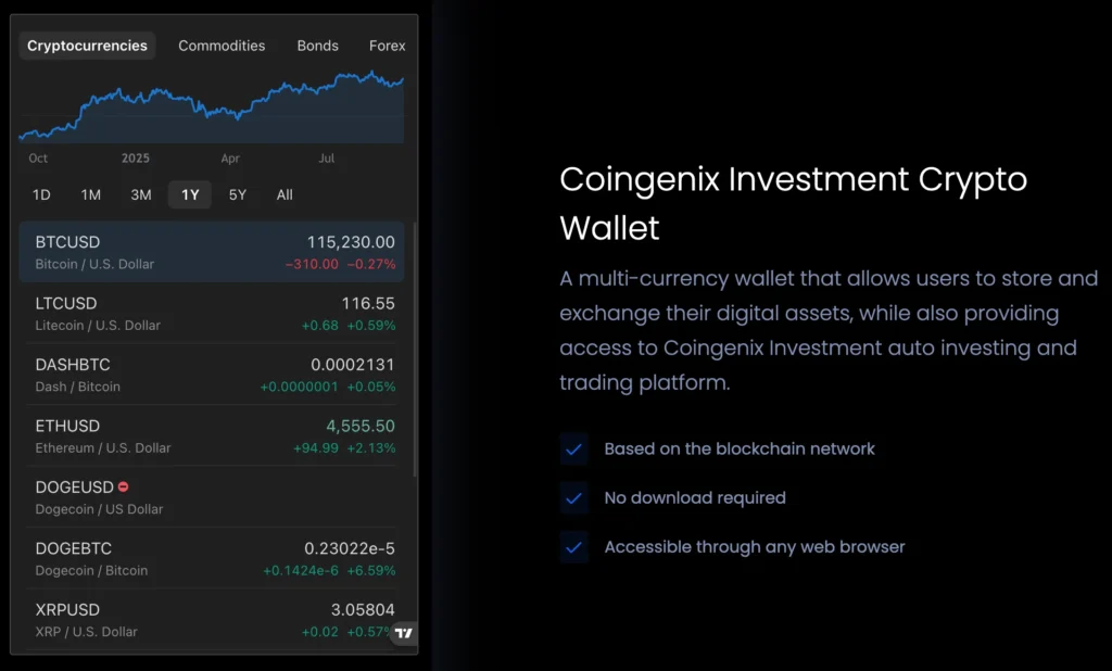 Coingenix 1 скрин