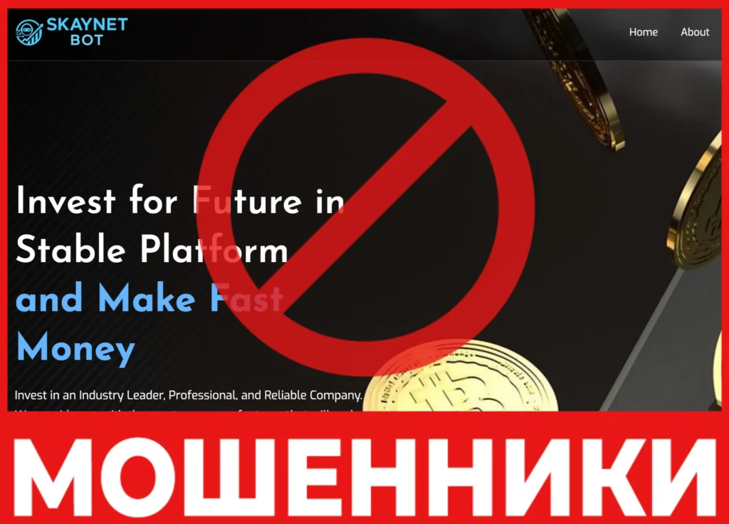 Skaynet Bot лицевая сторона скрин