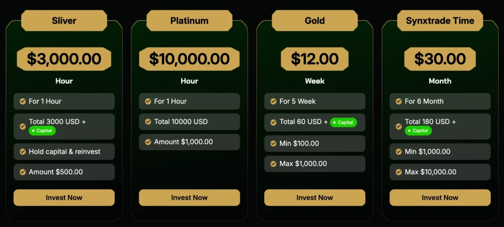 Synxtrade 2 скрин