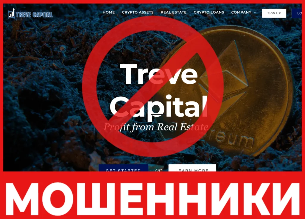Treve Capital лицевая сторона скрин