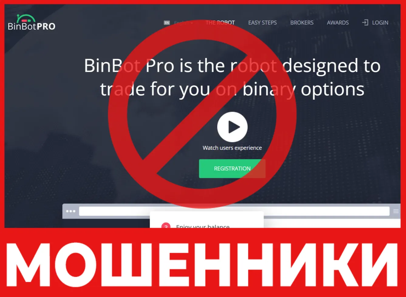 BinBot PRO лицевая сторона скрин
