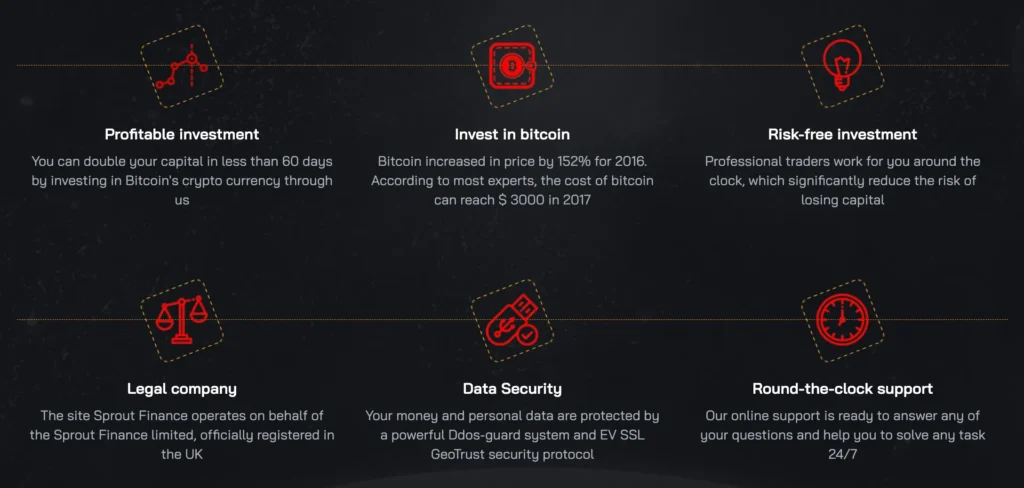 Sprout Finance 1 скрин