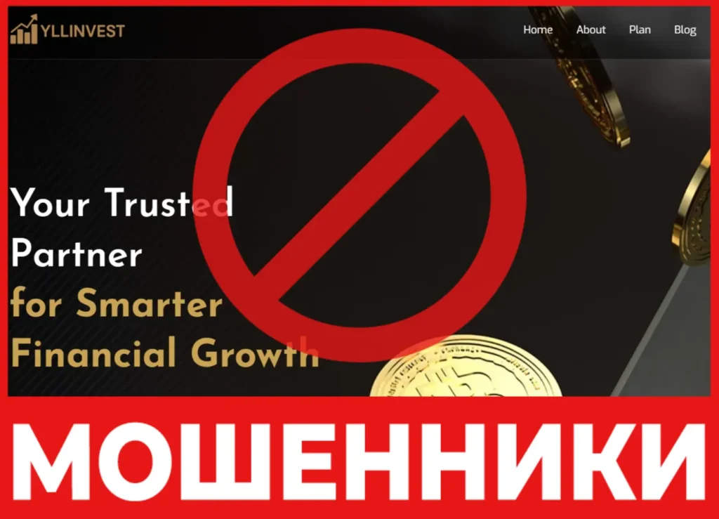 YLLINVEST лицевая сторона скрин