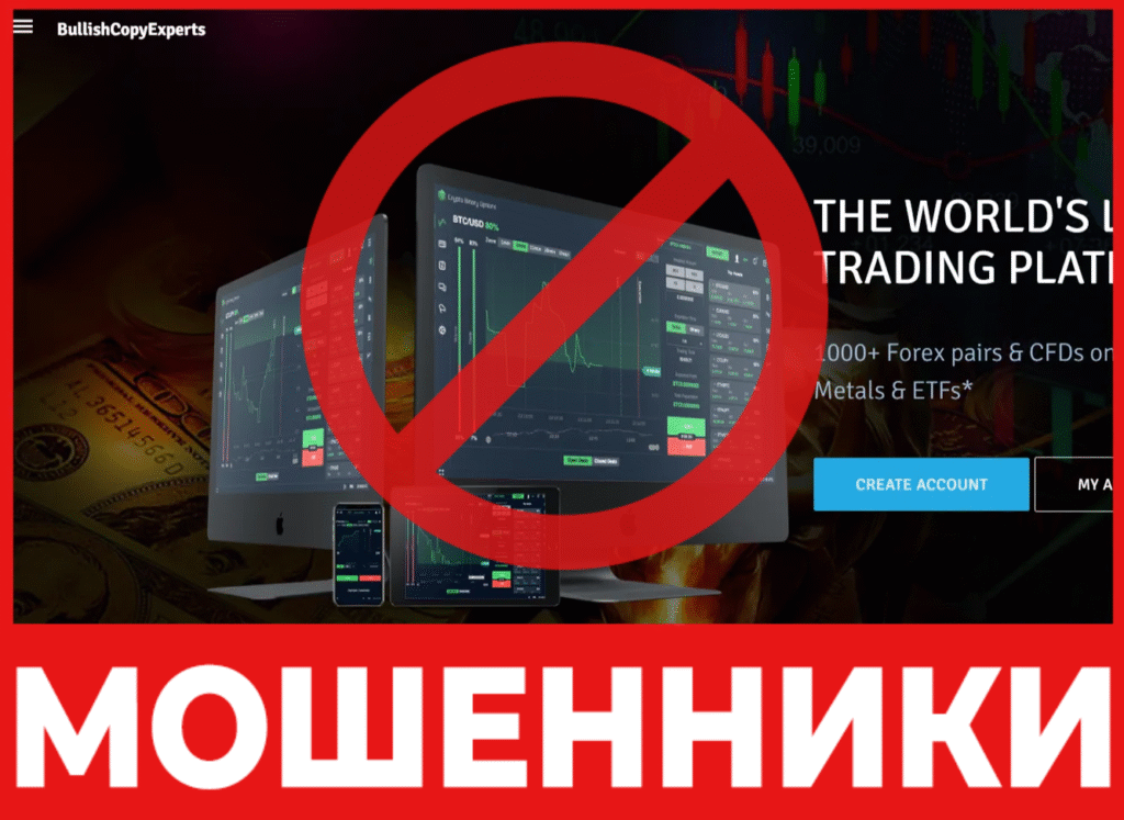 BullishCopyExperts лицевая сторона скрин