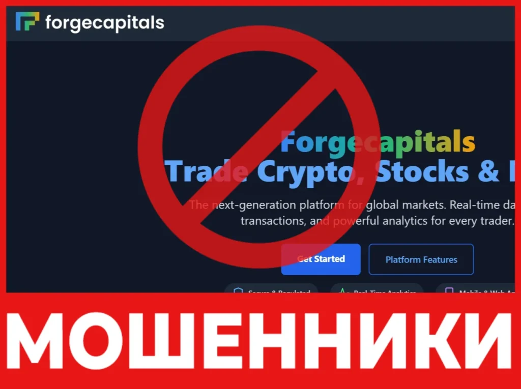 Forgecapitals лицевая сторона скрин