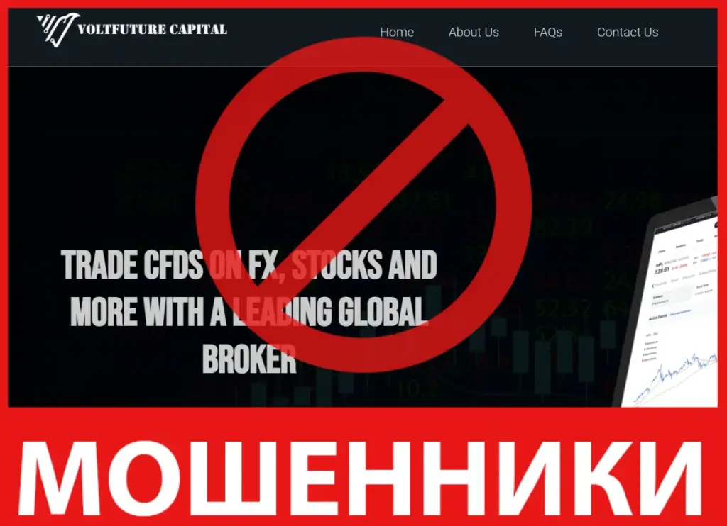Voltfuture Capital лицевая сторона скрин