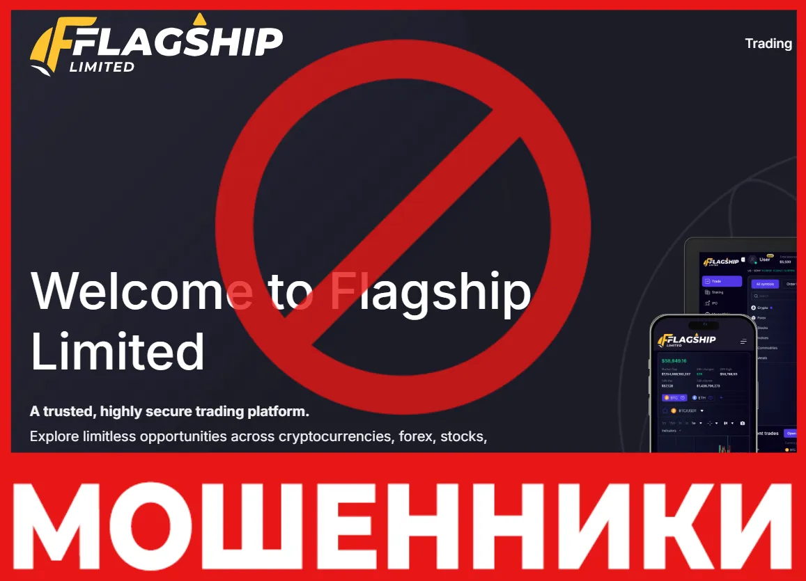 Flagship Limited лицевая сторона скрин