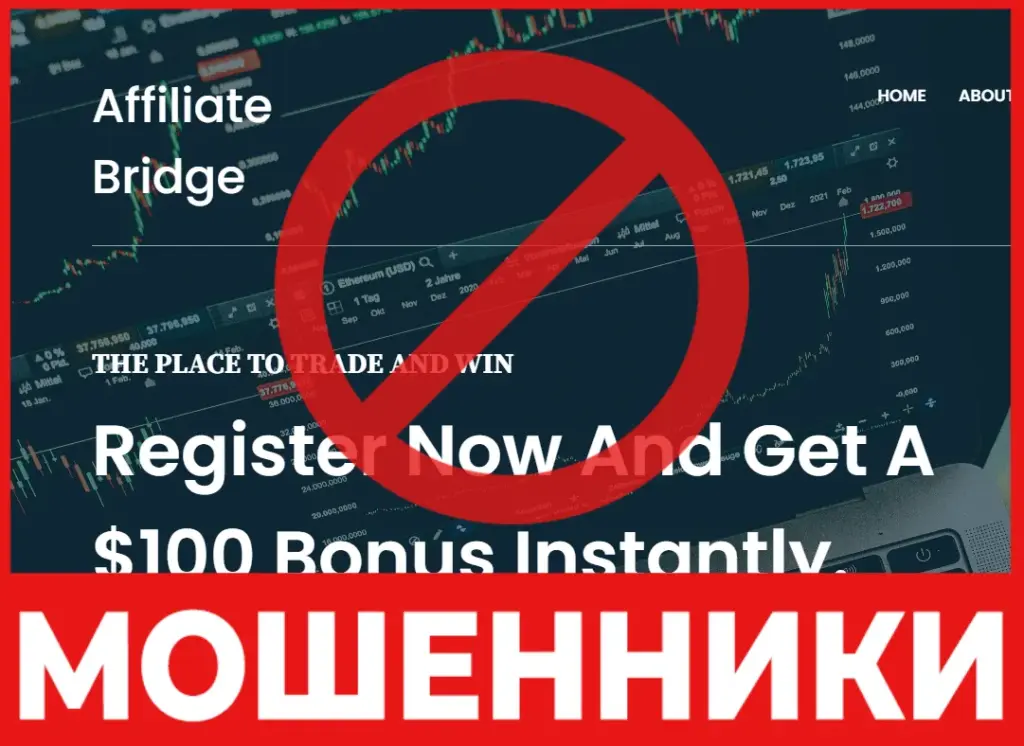 Affiliate Bridge Marketing лицевая сторона скрин