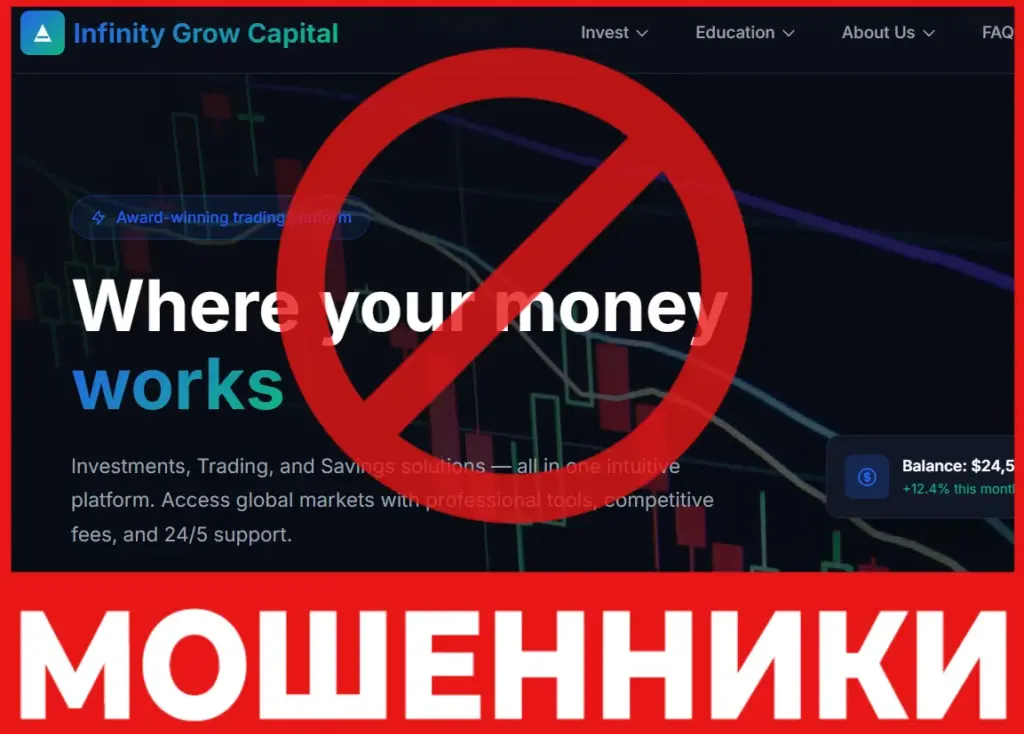 Infygrowcap лицевая сторона скрин
