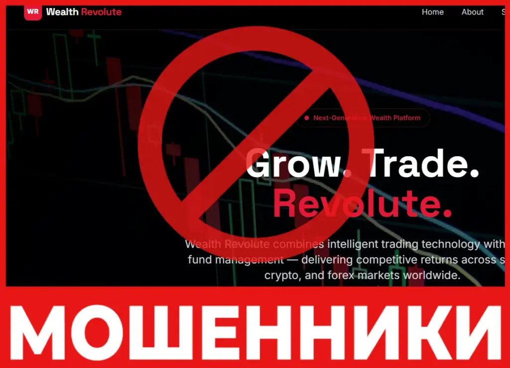 WealthRevolute лицевая сторона скрин