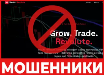 WealthRevolute лицевая сторона скрин