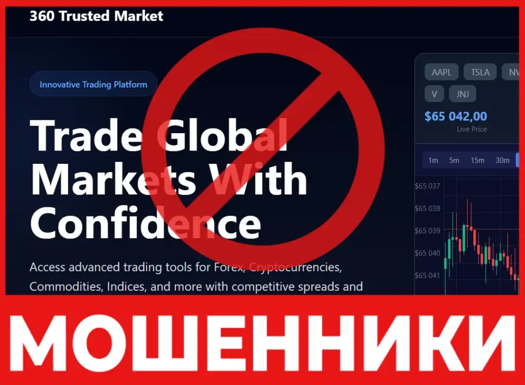 360 Trusted Market лицевая сторона скрин