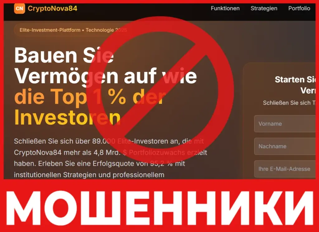 CryptoNova84 лицевая сторона скрин