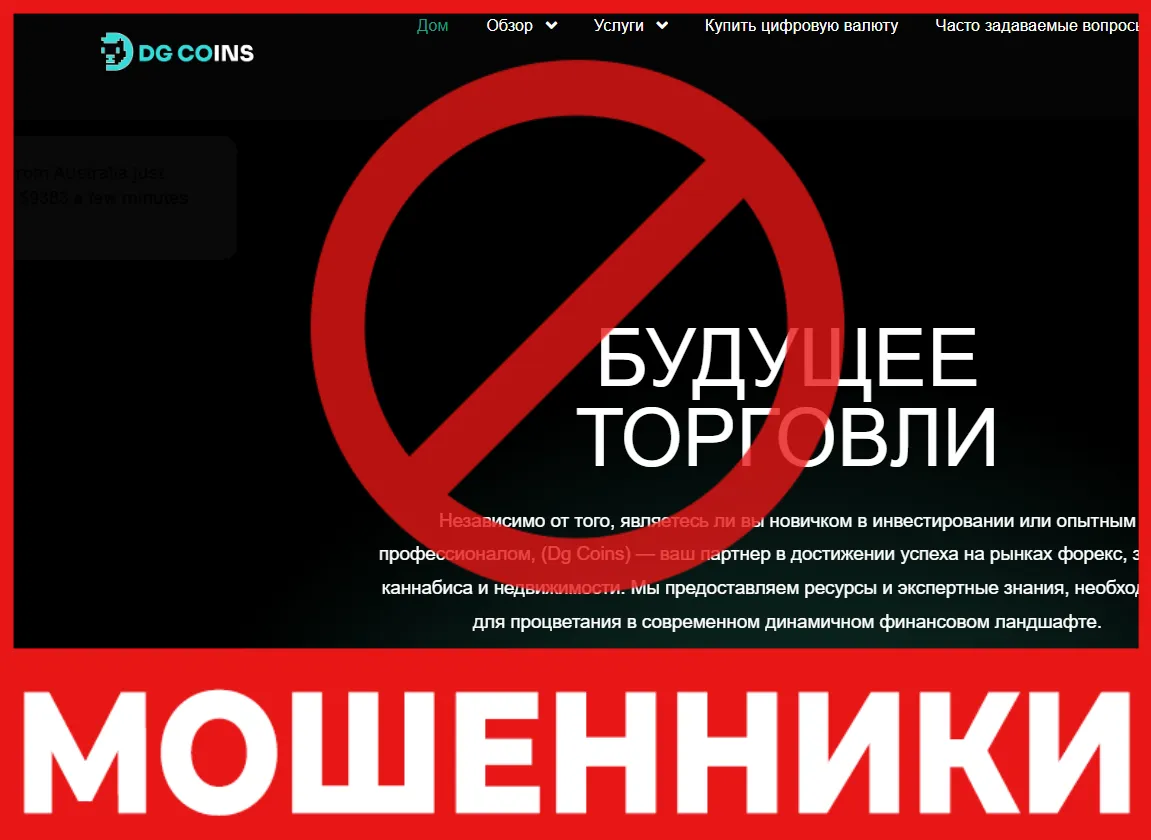 DgCoins лицевая сторона cкрин