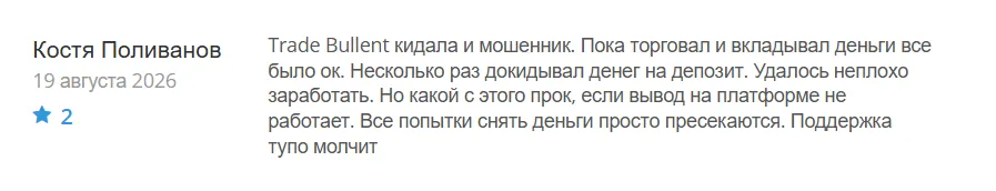 Trade Bullent_1 скрин