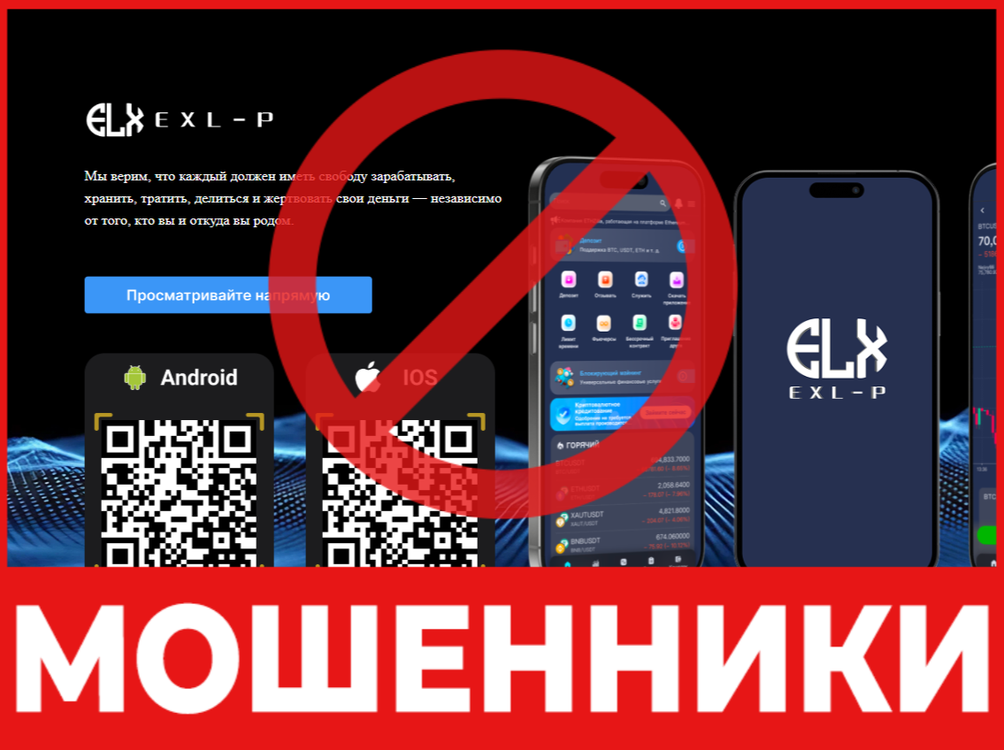 EXL-P лицевая сторона скрин